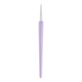 thumbnail image 1 of Pinceles de detalle Uxcell de 5 mm, pincel miniatura de nylon para pintura en acuarela y acrílico (00000#), púrpura, 1 of 6