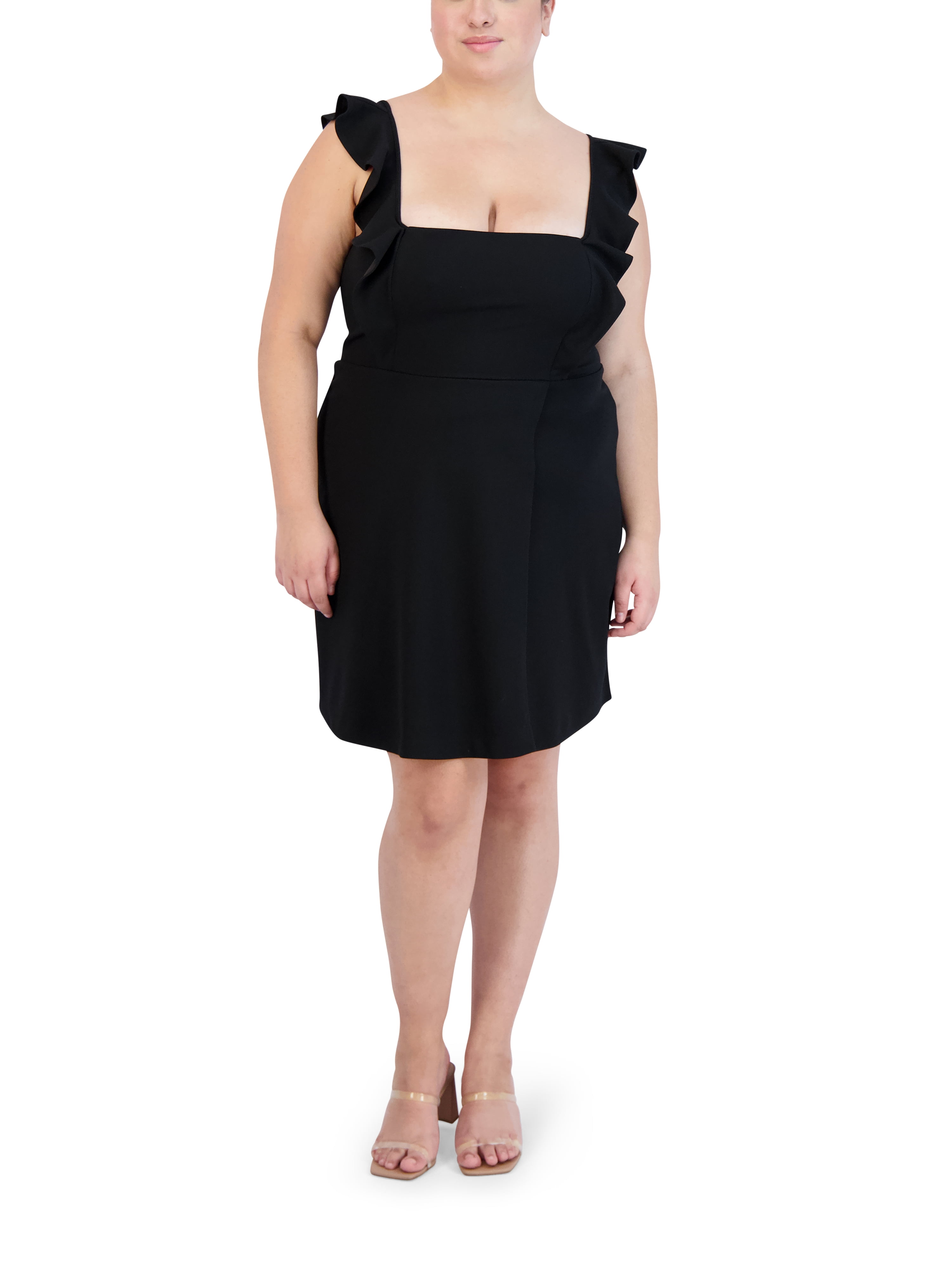 BCBG Paris Ruffle Strap Mini Dress, Women