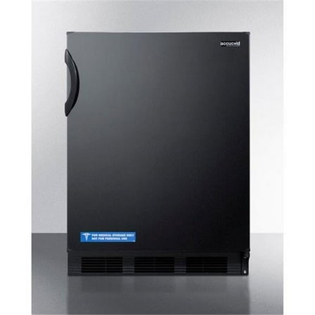 Summit Appliance FF7BKBIADA 32.25 x 23.63 x 23.5 in. ADA Compliant Built-In Undercounter All-Refrigerator, Black