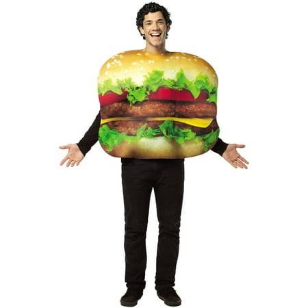 Cheeseburger Adult Halloween Costume - One Size