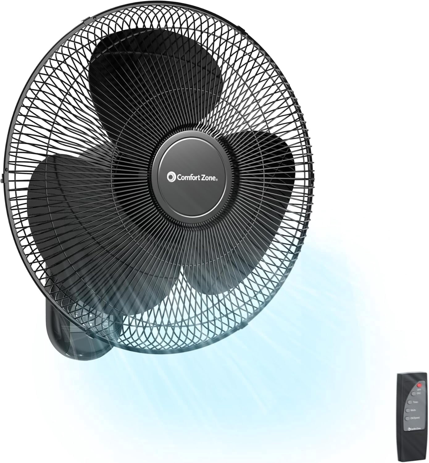 Comfort Zone, Twin Window Fan, 9 in., 2 Speeds, Rotating Heads