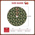 thumbnail image 2 of Defioc Camouflage Dinosaur for Christmas Tree Skirt Snowman Xmas Tree Skirt Farmhouse Christmas Decorations Tree Mat for Holiday Party Decor-30", 2 of 6