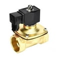 thumbnail image 3 of 3/8" 1/2" 3/4" 1" 1-1/4" 1-1/2" 2" Brass Normally Closed Solenoid Valve IP65 Fully Enclosed Coil 220 Switch Valve Water Valve ,Easy to Use, 3 of 6