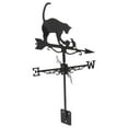 thumbnail image 2 of Stainless Steel Weather Vane for Garden Decoration Black Color Durable and Stable 7.5 Inches, 2 of 8