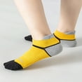 thumbnail image 2 of JUNWELL 5 Paires/ensemble Chaussettes Garçon avec Protection Talon 3D Design Taille et Lettres ‘SPORT‘ Adaptées pour Usage Quotidien Ou Rentrée Scolaire, 2 of 6
