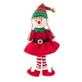 thumbnail image 3 of Advancent Christmas Doll New Year Festival Holiday Decoration Pendant Fireplace Office Wedding Hanging Xmas Tree Door Hotel Kits de decoración para fiestas Elfo de las mujeres Advancent HA046071-02, 3 of 6