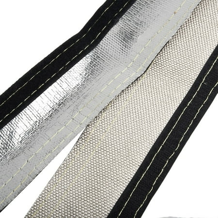 Metal Heat Shield Sleeve Insulated Wire Hose Cover Wrap Tube 12Mm