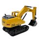 thumbnail image 3 of 1:24 Juguete de Camiones de Construcción de Simulación Modelo de Excavadora de telemando con Luz Sonido de Diversión para CUTICAT Juguete de los mini excavadores de los cabritos, 3 of 8