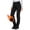 Black, variant on Hiking Snow Pants Women Windproof Water Repellent Insulated Fleece Lined Winter Warm Pants Softshell Trousers