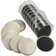 thumbnail image 1 of Paquete de 16 deslizadores para muebles de alfombras, 3,5 pulgadas de diámetro, para mover muebles, fáciles de mover, alfombras, almohadillas para mover muebles Zhivalor WMZL-486-1, 1 of 4