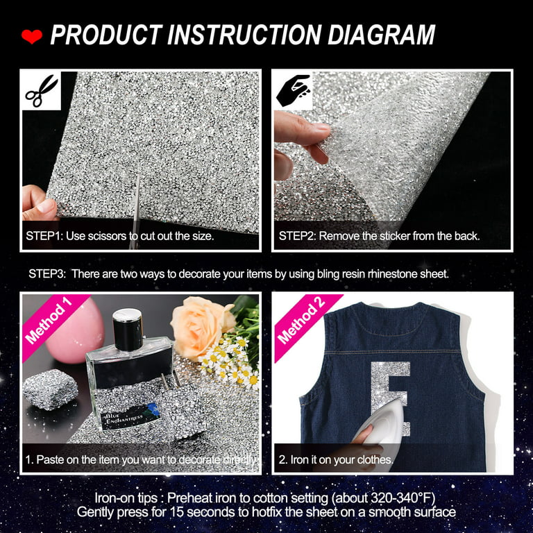 Locacrystal 43400 Pcs Rhinestone Mesh Fabric Trim Bling DIY Sew on Crystal Metal Fabric Sheet Roll for Clothing Dress Decoration(Crystal AB with