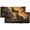 Pattern-2, variant on Tiger Rod Pocket Thermal Insulated Curtain Valance Jungle Night Blue Starry Sky Wildlife Forest Window Treatment Valance Curtains for Bathroom 54 by 18 in, 2 Panel