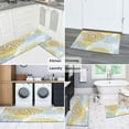 thumbnail image 6 of Colorful Dalia Flowers Kitchen Rugs and Mats Sets Of 2,Kitchen Decoration Rugs,Rubber Backing Non-Slip Floor Mat for Sink Washable Waterproof Laundry Room Runner Rugs, 6 of 7