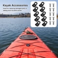 thumbnail image 4 of Sonducket Paquete de 10 Kayak Ojal Barco Tie Down Loop Fitting Bungee Cord Pad Eye Deportes acuáticos Accesorios de hardware de repuesto Deportes acuáticos, 4 of 6