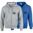 thumbnail image 6 of Gildan Men's Long Sleeve Full-Zip Hooded Sweatshirt. 18600, 6 of 6
