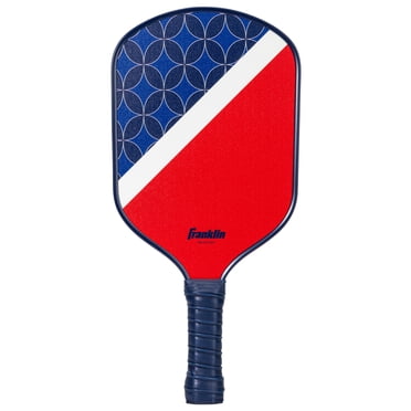 Franklin Sports Pickleball Paddle - Fiberglass Pickleball Paddle - Polypropylene Cell Core - Red/White/Blue