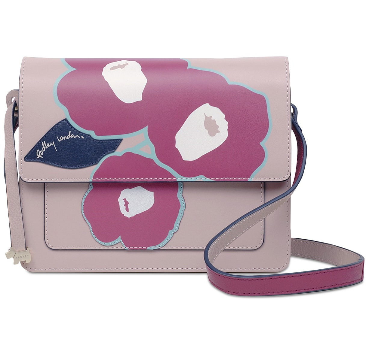 Radley London Eden Row Small Flapover Crossbody Bag, Dimensions 81/3