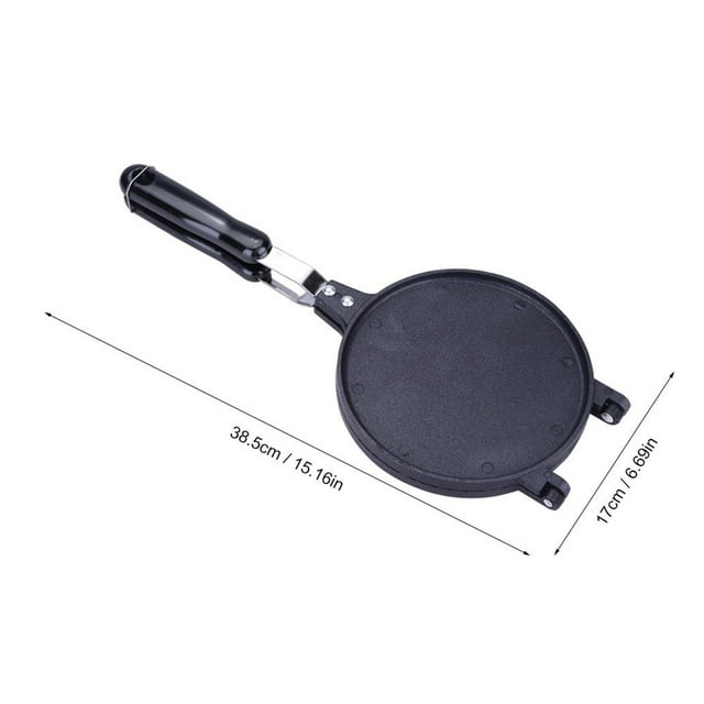 Waffle Cone Maker Non-stick Crepe Pan Multifunctional Double-sided Ice Cream Crepe Egg Roll Maker