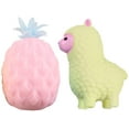 thumbnail image 2 of 2 Soft Balls - Alpaca & Pineapple Soft Fluff- Filled Squeeze Stress Balls - Squishy Toy - Sensory Fidget Squeezey Sensory Squeeze Balls OT (Random Colors), 2 of 9