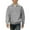 C-Light Gray521, variant on DHFJKG Mens Knitted Jacquard Sweaters 2 In 1 Top Turndown Collar Long Sleeve Loose Fit Textured-Knit Pullover Fall Winter Retro Soft Jumper Tops