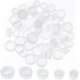thumbnail image 1 of 100PCS 5-Size Reusable Clear Plastic Stoppers for Salt/Pepper Shakers & Wine Bottles Caps, 1 of 5