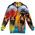 thumbnail image 4 of Ninjago Power Zipper Pullover Sweatshirt Hoodies High Neck Hooded Sweater Fashion Daily Hoody Clothes, 4 of 7