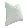thumbnail image 2 of MICHAEL AMINI Overland 21x21" Square Velvet Accent Pillow in Aqua Set of 2, 2 of 4