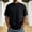 Black, variant on Men's Oversized Short Sleeve T Shirts Unisex Crew Neck Drop Shoulder Casual Basic Tees Loose Fit Tops with Rivet Navy