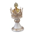 thumbnail image 1 of Porta incienso para conos con tapa, antiguo, elegante, moderno, decorativo. blanco, 1 of 9