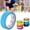 Blue, variant on CSSJKYJ 1PCS Colored Masking Tape, Kids Art Supplies, DIY Craft Tape, Colored Tape Rolls, Colored Painters Tape, 1cm x 2000cm(Brown)