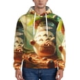thumbnail image 3 of Totoro Trendy Cartoon Men'S Fleece Hooded Hoodie, hoodies for women men with pockets,Fall Fashion 2025 Pullover Sweaters Winter Clothes, 3 of 9