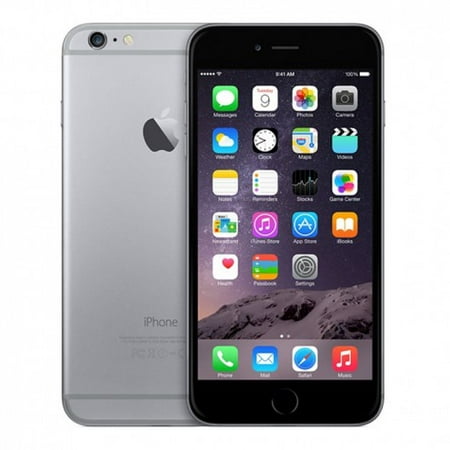 Refurbished Apple iPhone 6 64GB, Space Gray - (Best Cell Phone Deals T Mobile)
