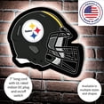 thumbnail image 4 of Pittsburgh Steelers LED Wall Helmet, 4 of 5