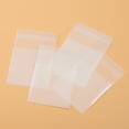 thumbnail image 2 of 100pcs Transparent Frosted Opp Bag Self Adhesive Pouch for DIY Handmade Candy Cookie Wedding Birthday Party Gift Packaging Bag 10x10cm, 2 of 6