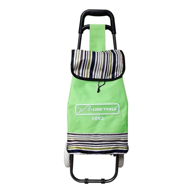 Carrito Para Mandado Multiusos Plegable Con Bolsa Verde Limón Lion Tools 1093