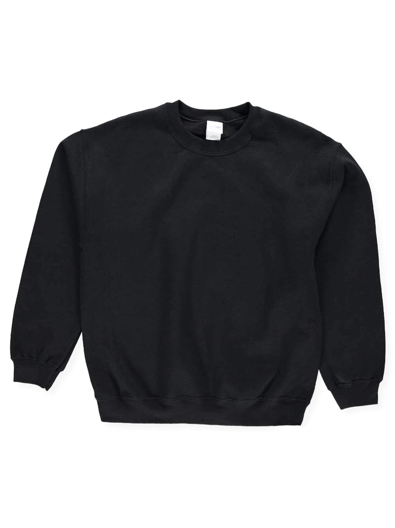 トップス everyone crew neck sweatshirt BLACK L Crew Neck Sweatshirt (Adult Sizes S - 5XL) - Walmart.com