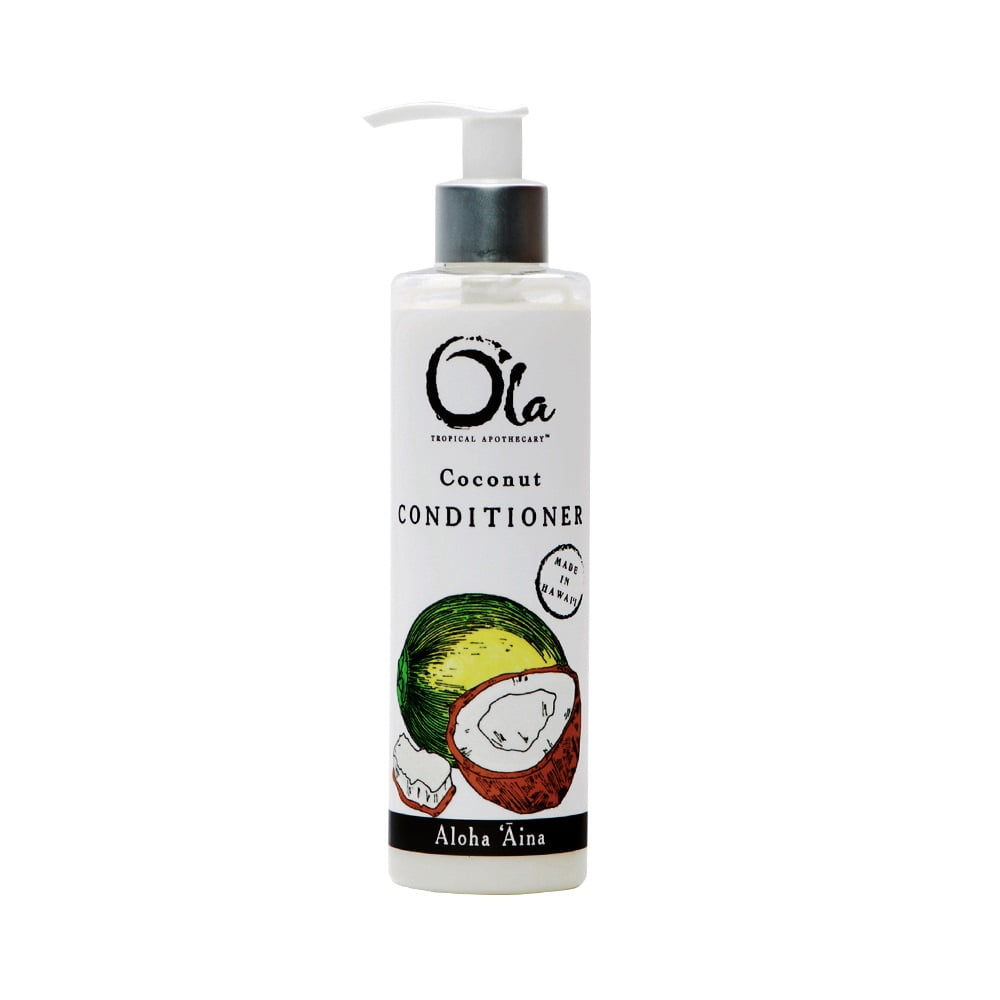 Ola Tropical Apothecary Coconut Organic Conditioner, Lemongrass, 8 fl oz