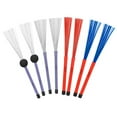 thumbnail image 6 of ANXPTIME 2Pcs Professional Drum Brush Percussion Brush Snare Brush Drum Steel Wire Brush, 6 of 11