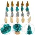 thumbnail image 3 of PAMINGONO 48Pcs Small Tree Decor Non-perishing for General Public Silver, 3 of 8