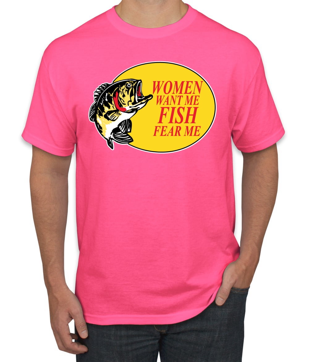 Graphic T-Shirt, Neon Pink, 2XL 