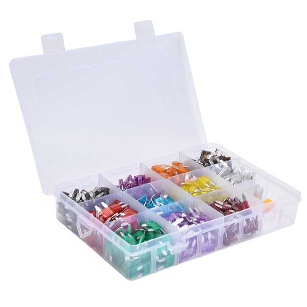 Fusible Para Automóvil, Kit De Fusibles De Cuchilla Pequeña 2A-40A 528 Piezas Para Vehículo