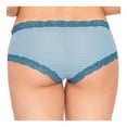 thumbnail image 1 of Boxer Fruit Of The Loom para Dama, Silueta Hipster detalle de Encaje Azul 1 Pieza Talla CH, 1 of 1