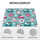 thumbnail image 3 of Fotbe Dogs With Swimming Alfombrilla de Secado para Cocina con Estampado, 18x24 Pulgadas, 3 of 7