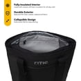 thumbnail image 2 of RTIC Everyday Insulated Slim Tote Bag, 15 Ltr Cooler Bag, Leak-Free Interior, Black, 2 of 8