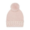 thumbnail image 2 of Madden Nyc Women's Chenille Beanie And Cuffed Gloves, 2-Piece Gift Set Blush, 2 of 4