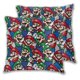 thumbnail image 2 of Fundas de almohada de Mario, paquete de 2 fundas de almohada para sofá cama, sala de estar, 18" x 18", 2 of 8