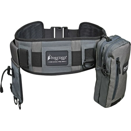 Frogg Toggs Pursuit Wade Tackle Belt Bag Water-Resistant Fishing Bag with EVA Cooling System Solid Elements