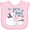AD-Pink, variant on Inktastic My Safta Loves Me- Cute Polar Bears Boys or Girls Baby Bib