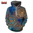 thumbnail image 3 of Sudadera con capucha de moda para hombre, sudadera con estampado 3D de reloj y brújula vintage, sudaderas con gráficos, sudaderas de gran tamaño, sudaderas para hombres, 3 of 5