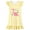 00-Light Yellow1316, variant on WOYY Girls Nightgown Cute Dinosaur Ruffle Sleeve Sleep Dress Soft Nightdress, Sizes 3-10